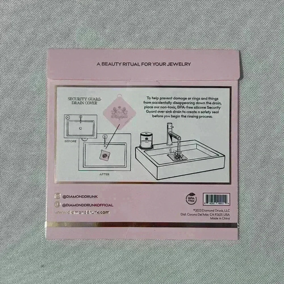 Diamond Drunk Security Guard Drain Cover - Picture 4 of 4